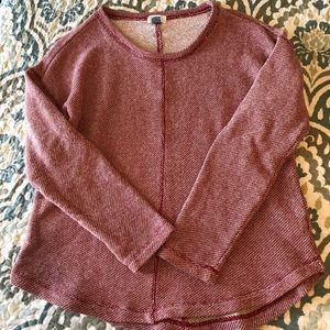 Heavy knit sweater